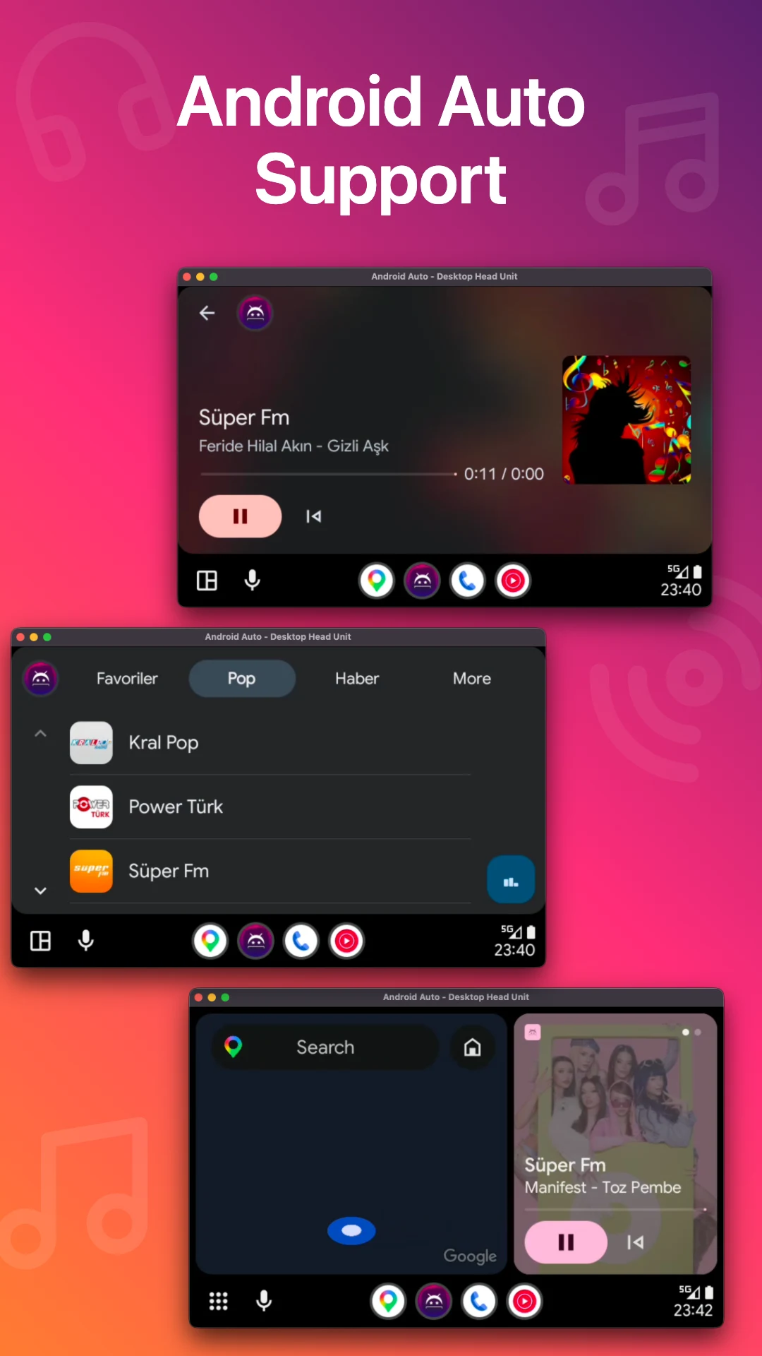 AndroTurk Radyo, Turkish Radio screenshot