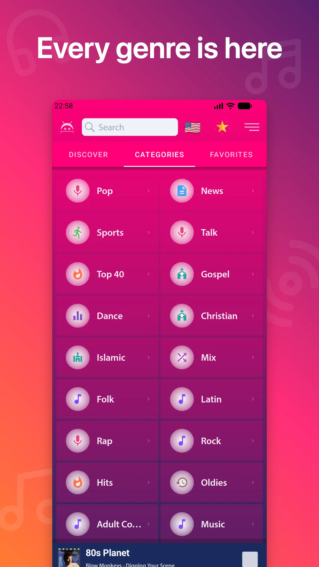 AndroTurk Radyo, Turkish Radio screenshot